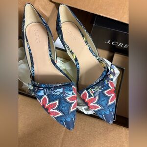 J. Crew Sloan Printed Flats. Size 9. New.
